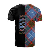 Skirving Tartan T-Shirt Half of Me - Cross Style